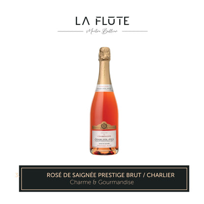 Rosé de Saignée Prestige – Charlier - Brut