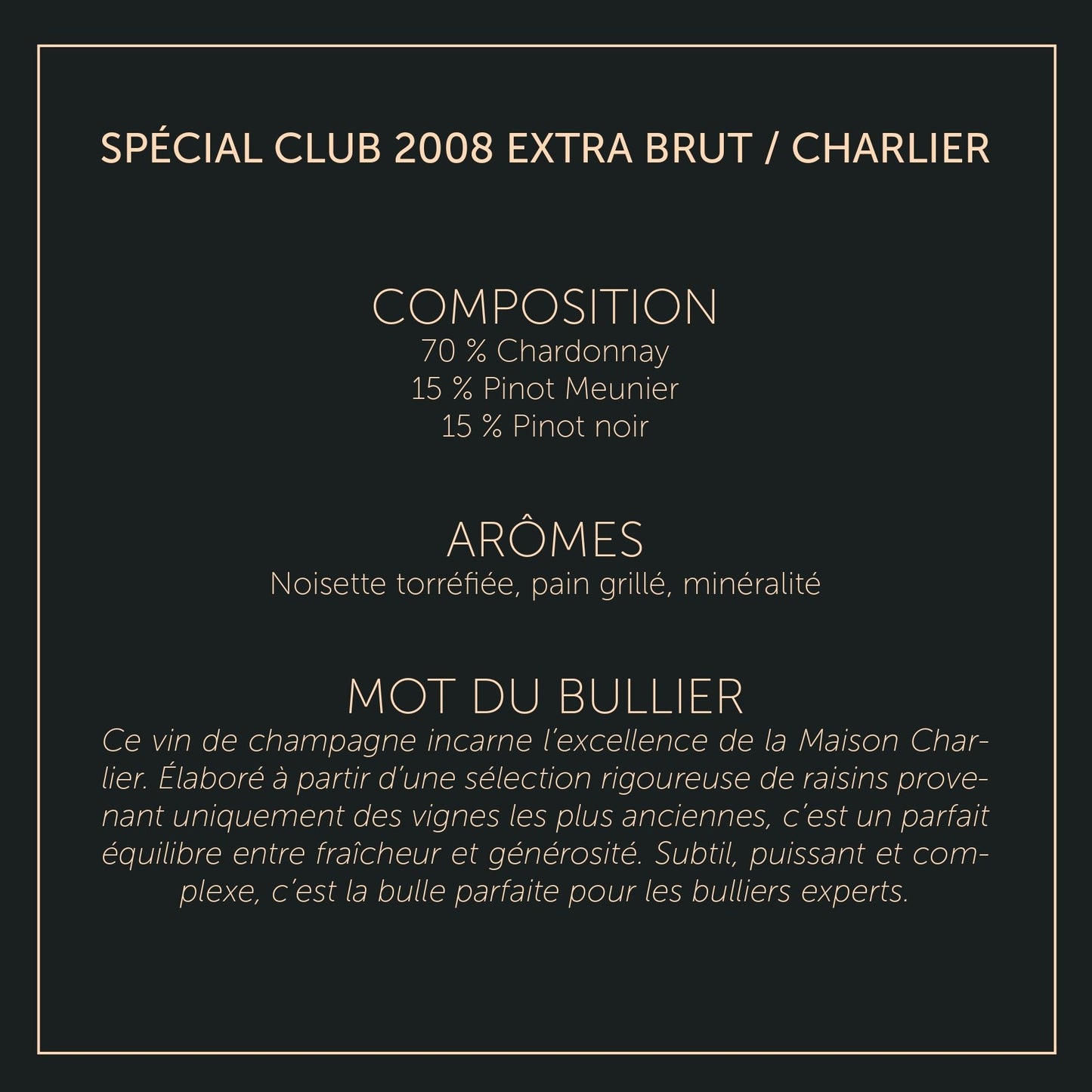 Spécial Club 2008 – Charlier – Extra Brut