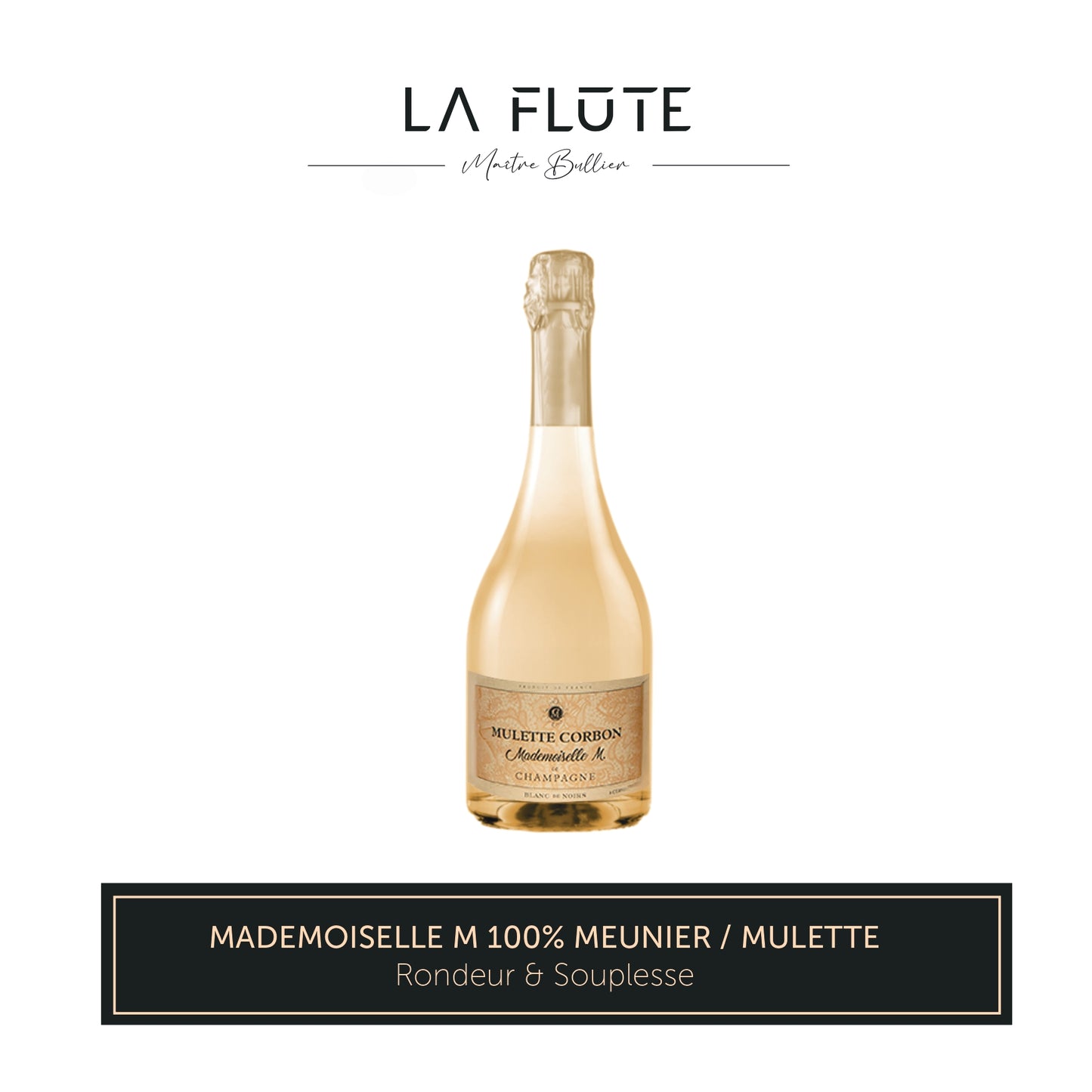 Mademoiselle M 100% Meunier - Mulette - Brut