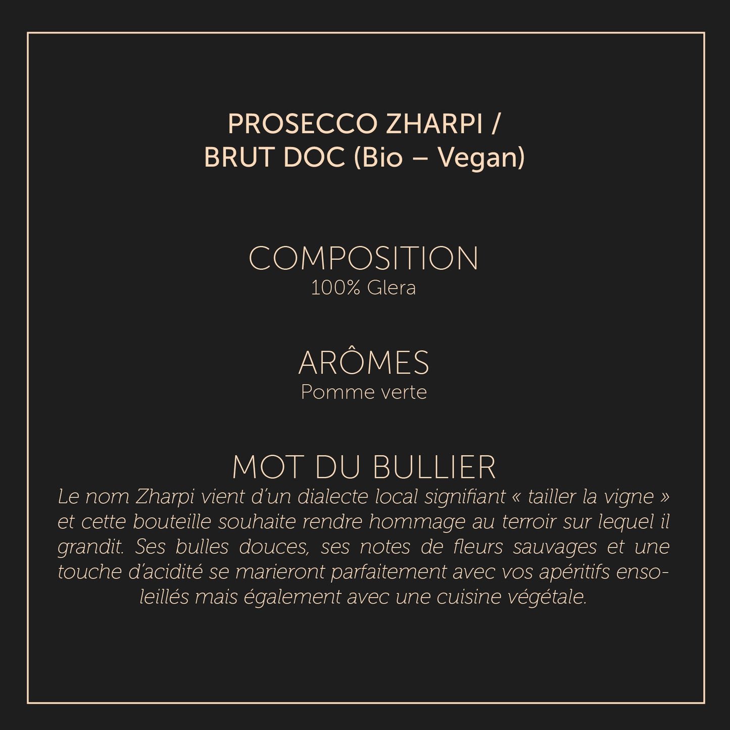 Zharpi - Prosecco DOC - Brut